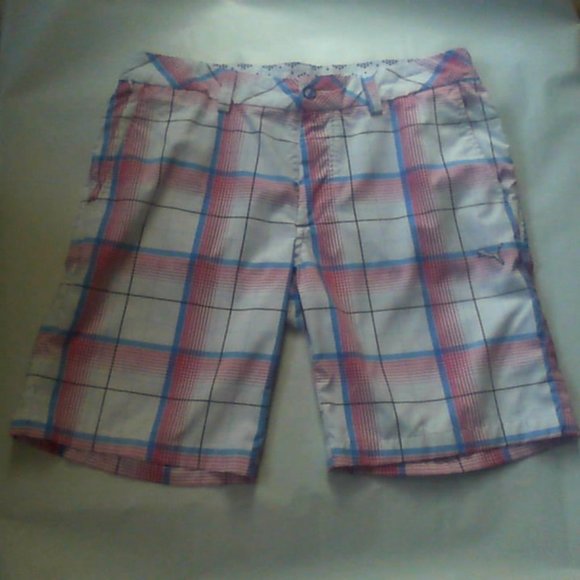 Puma Other - Puma GolfSport Lifestyle Shorts Plaid 34